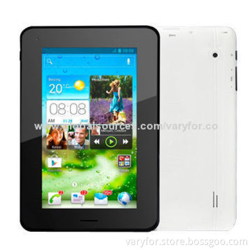 7" tablet PC with 2g, Allwinner A23 1.2GHz dual core, 521MB RAM 8GB HDD, dual camera & Bluetooth